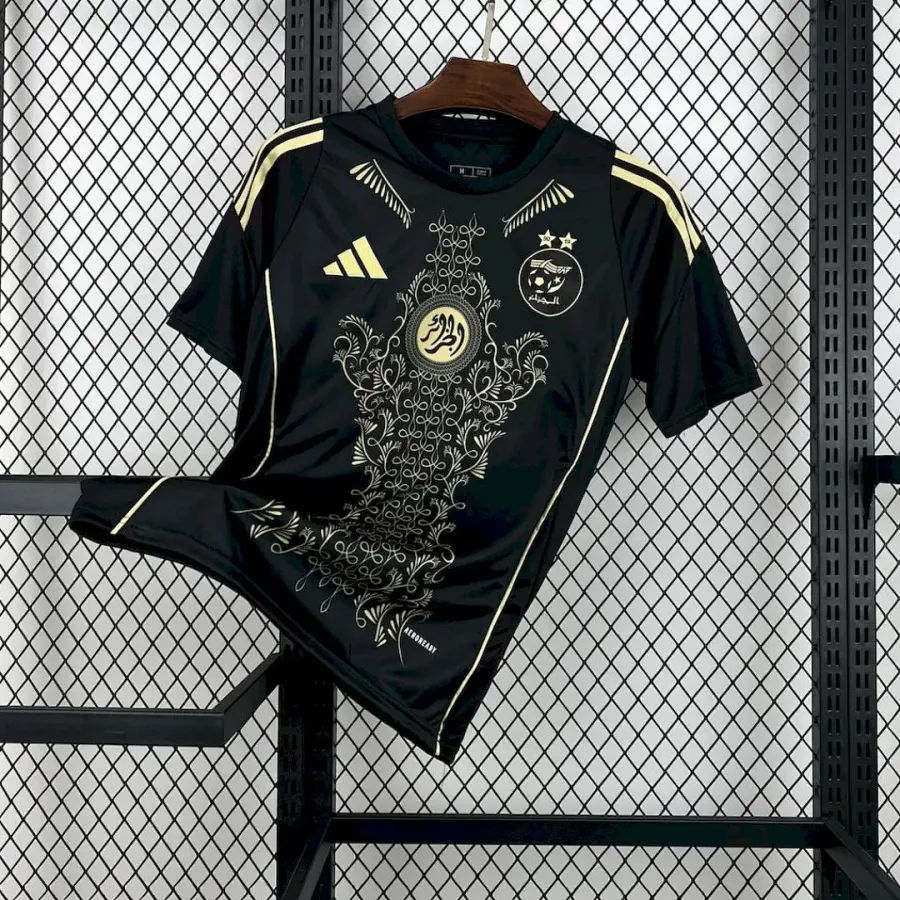 Algeria 24 25 Algeria Karakou Black gold Jersey S XXL