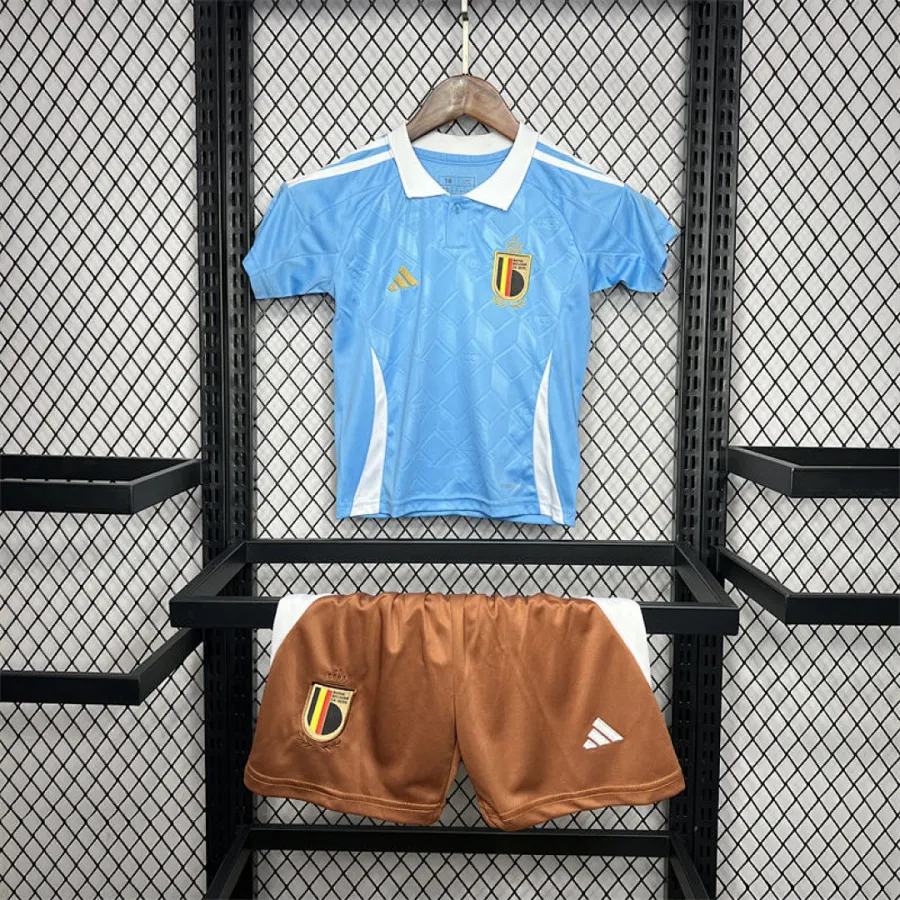 Belgium Belgium 2024 25 Euro Away Kids Kit