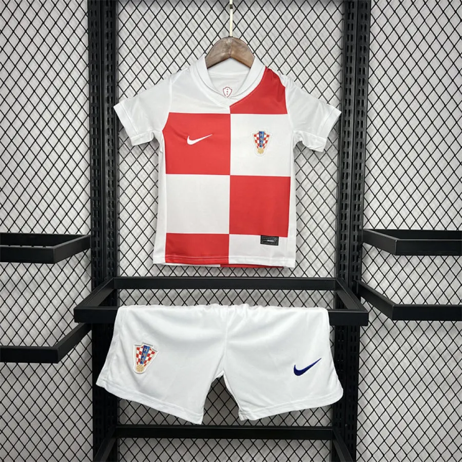Croatia Croatia 2024 25 Euro Home Kids Kit