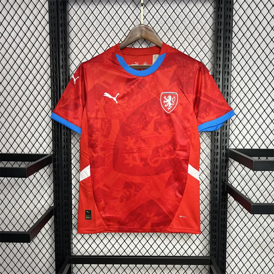 Czech Republic Czech Republic 2024 25 Euro Home Jersey