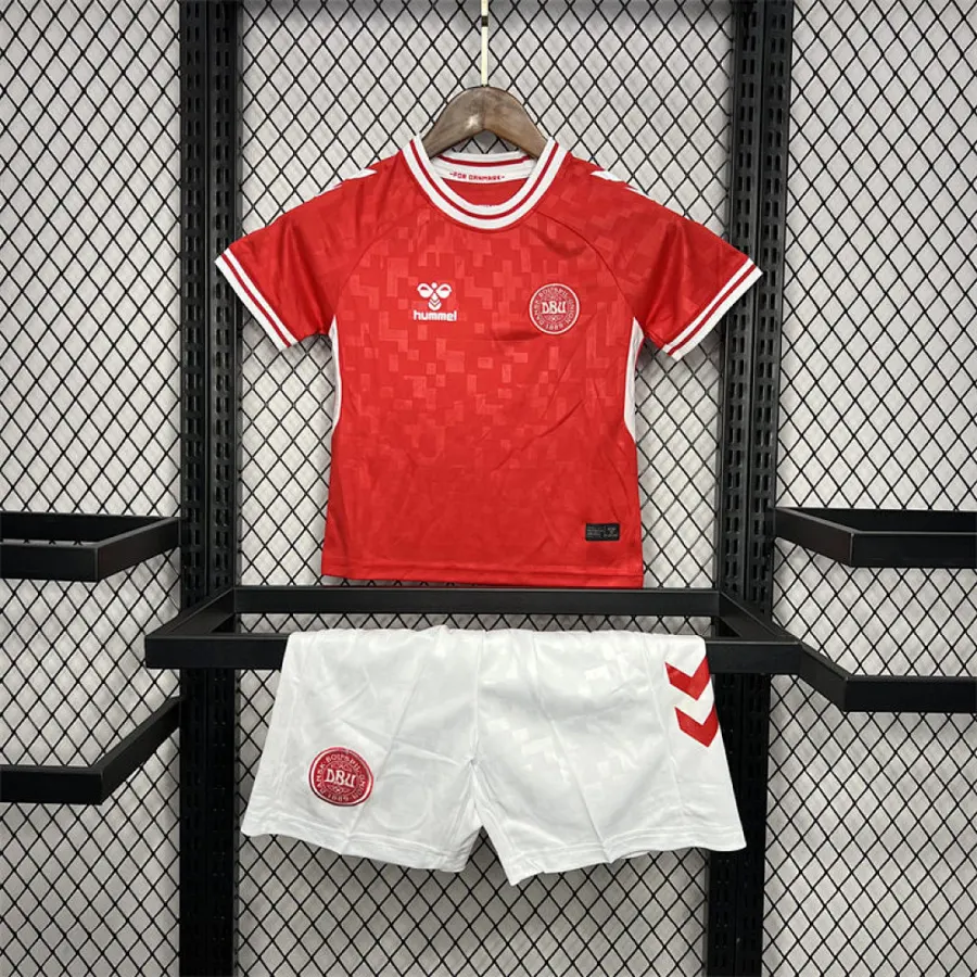 Denmark Denmark 2024 25 Euro Home Kids Kit