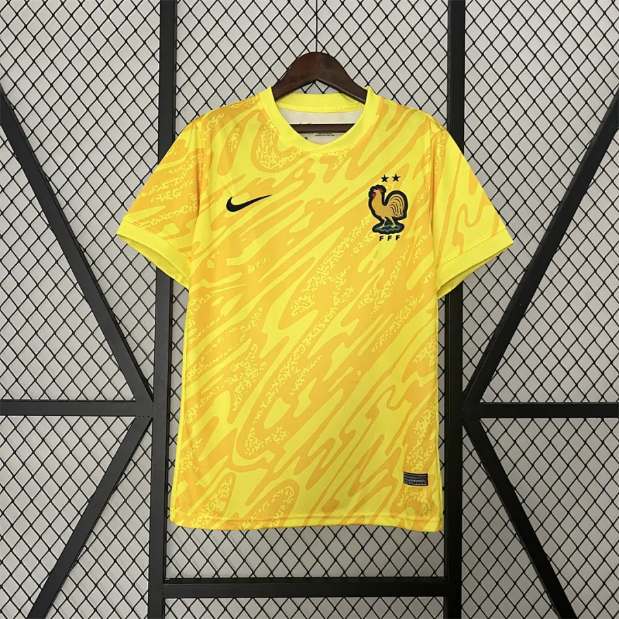 France France 2024 25 Euro Goalkeeper uniform Jersey