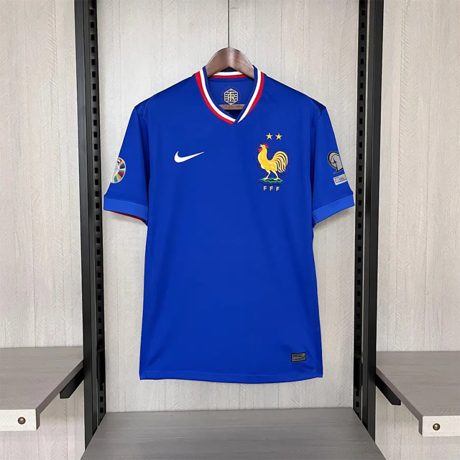 France France 2024 25 Euro Home Jersey