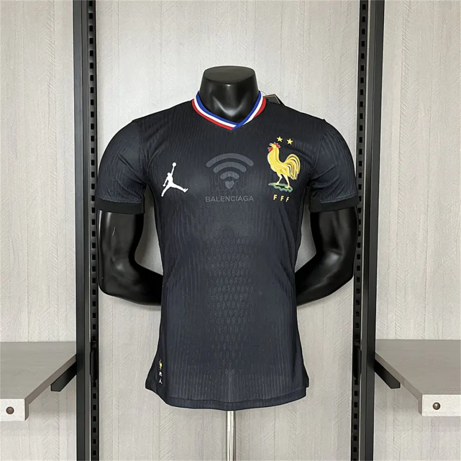 France 24 25 Players France Black S 3XL