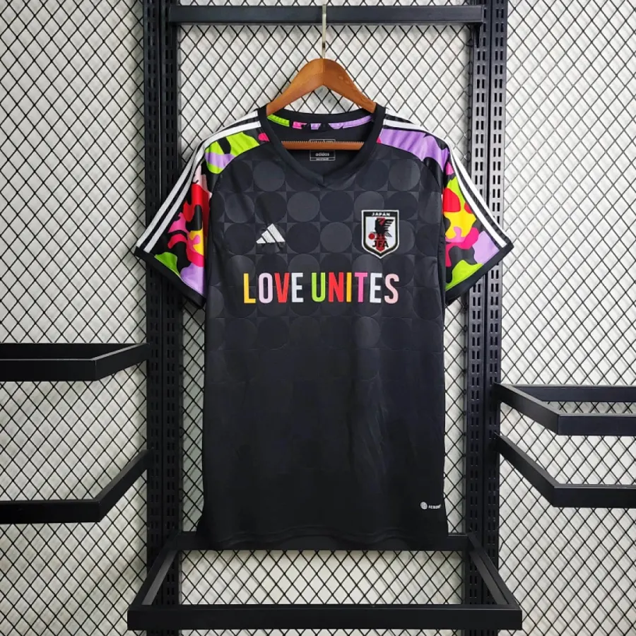 Japan 24 25 Japan Black Training Soccer Jersey
