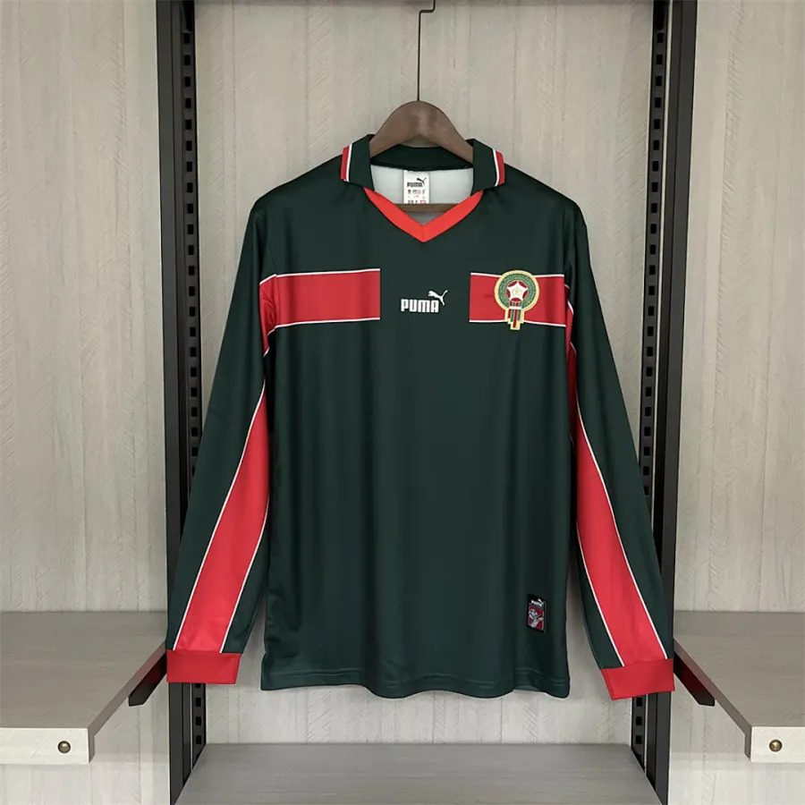 Morocco Retro 1998 long sleeve Morocco home S XXL