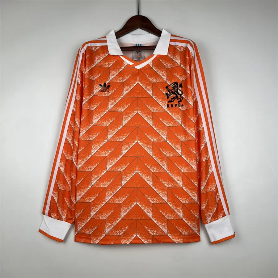 Netherlands Retro 1988 Long Sleeve Holland Home S XXL