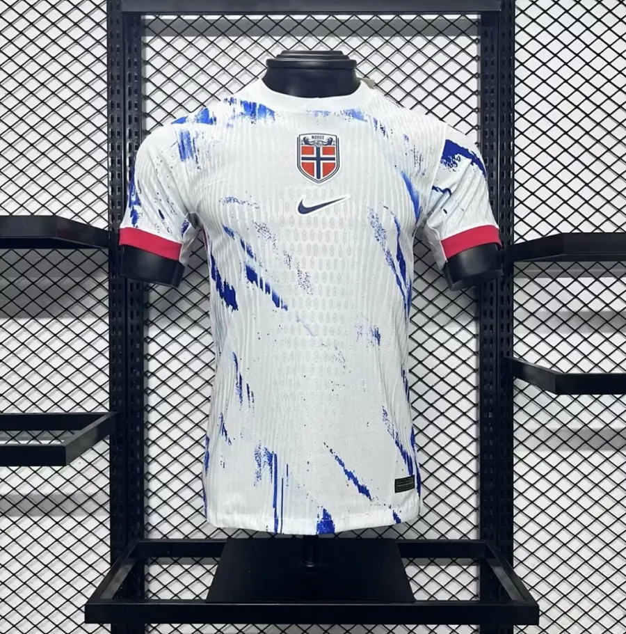 Norway Norway 2024 25 Away Jersey Player Version