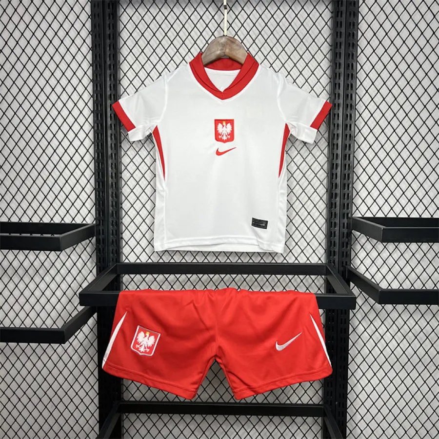 Poland Poland 2024 25 Euro Home Kids Kit