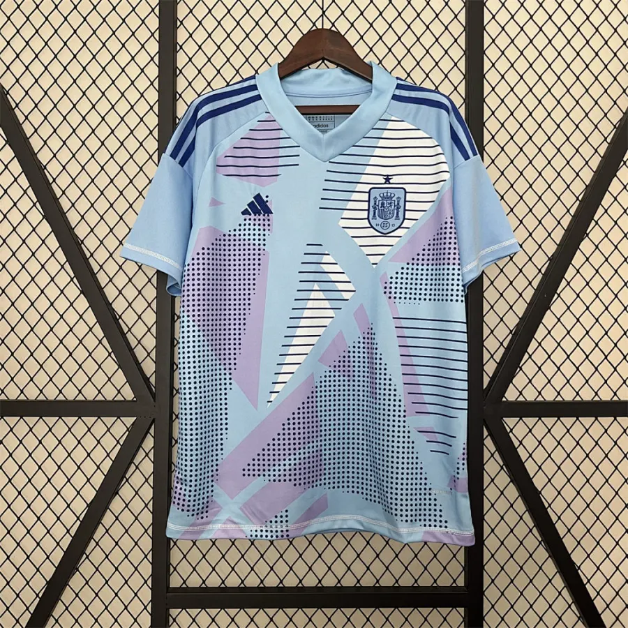 Spain Spain 2024 25 Euro Goalkeeper uniform Jersey