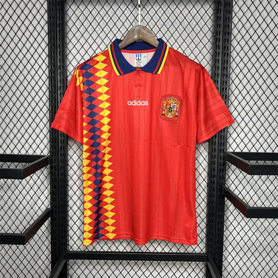 Spain Retro 1994 Spain Home S XXL