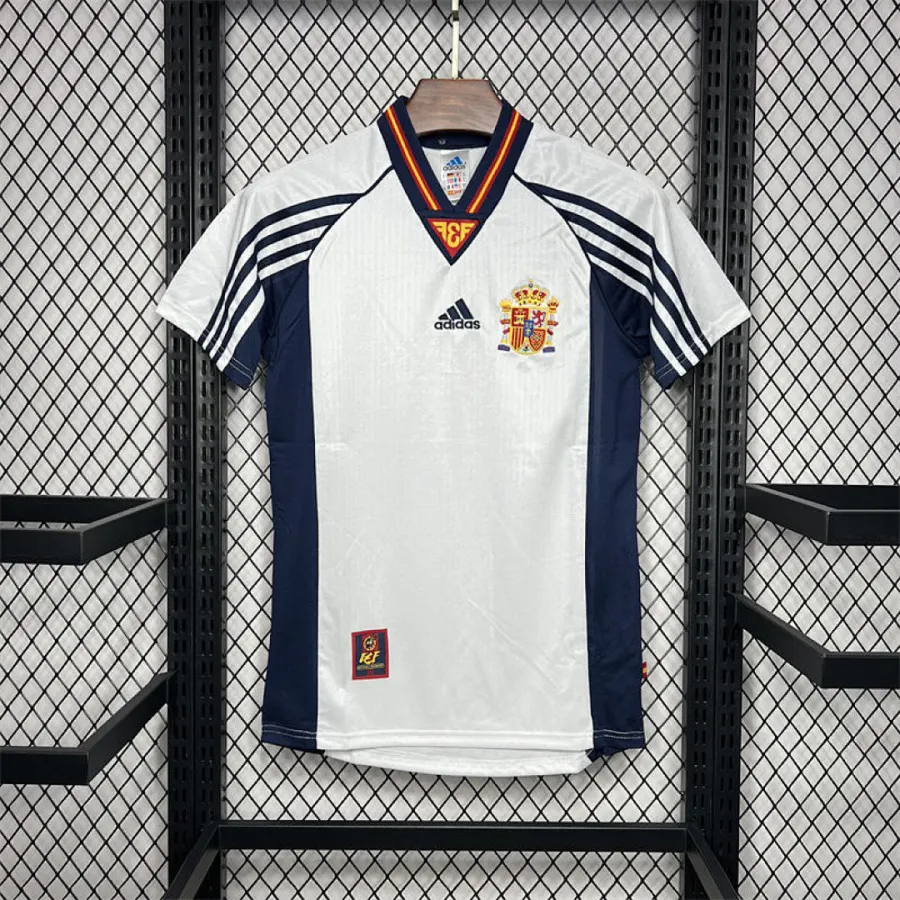 Spain Retro 1998 Spain Away Jersey S XXL