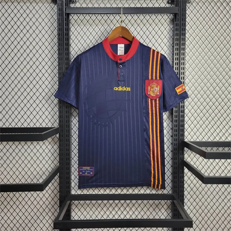 Spain Retro 1996 Spain Away Jersey S XXL