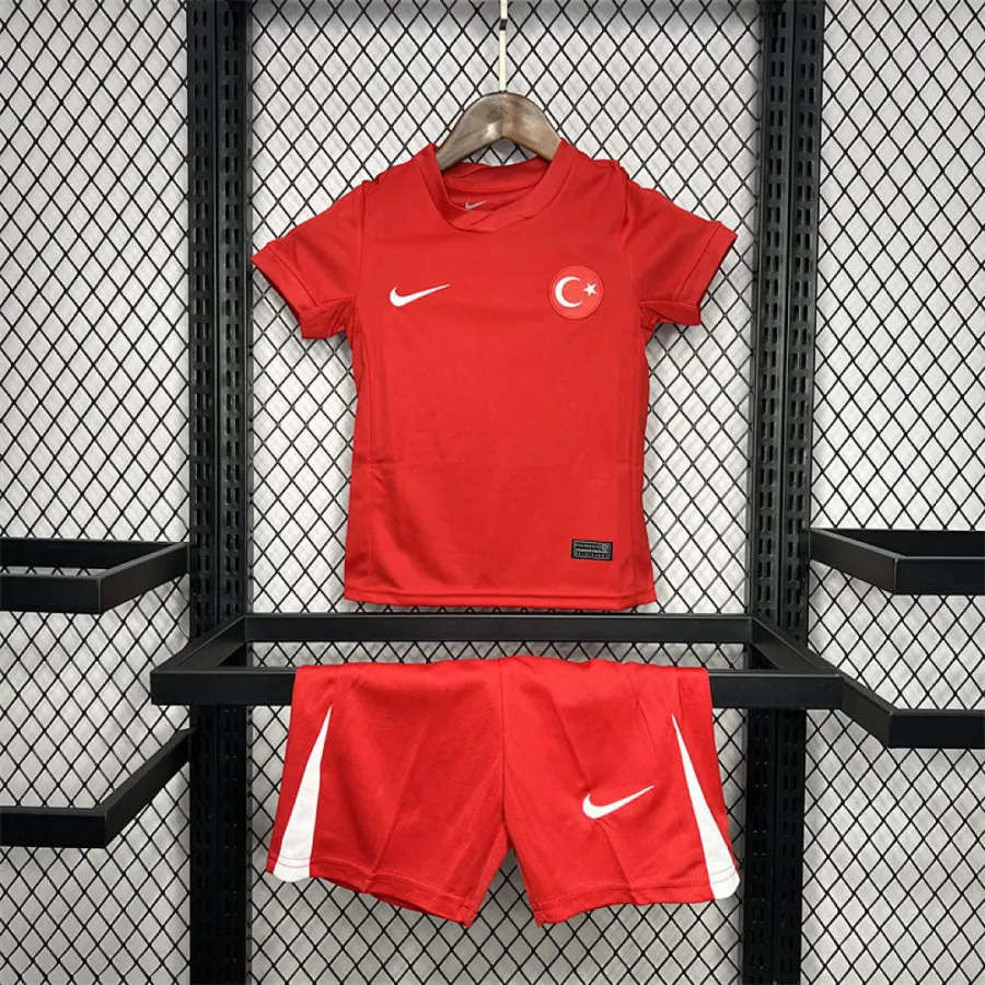 Turkey Turkiye 2024 25 Euro Away Kids Kit