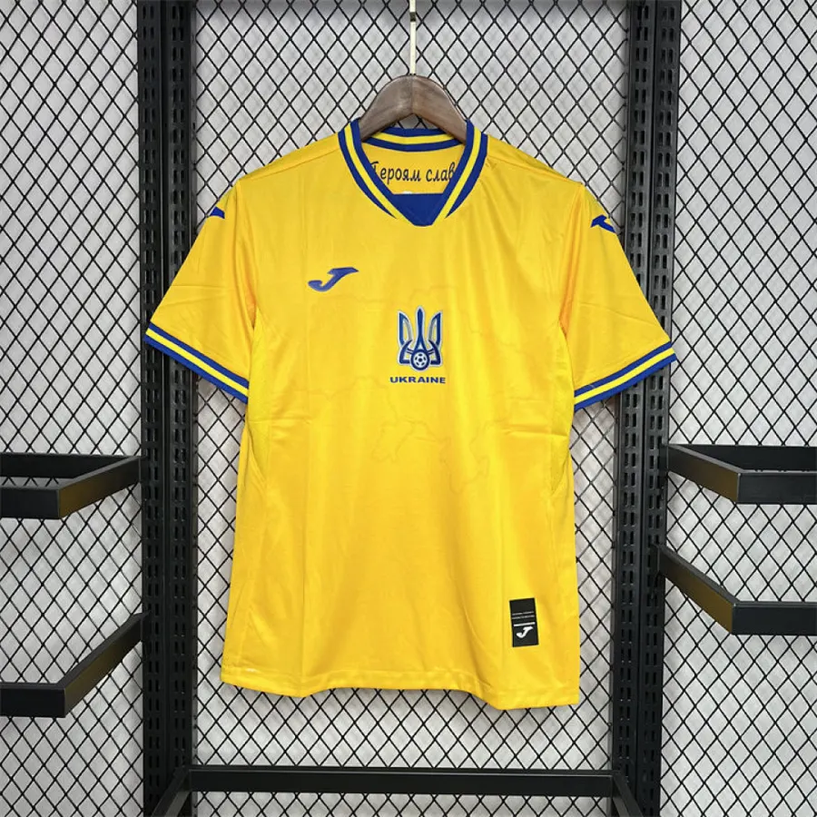 Ukraine Ukraine 2024 25 Euro Home Jersey