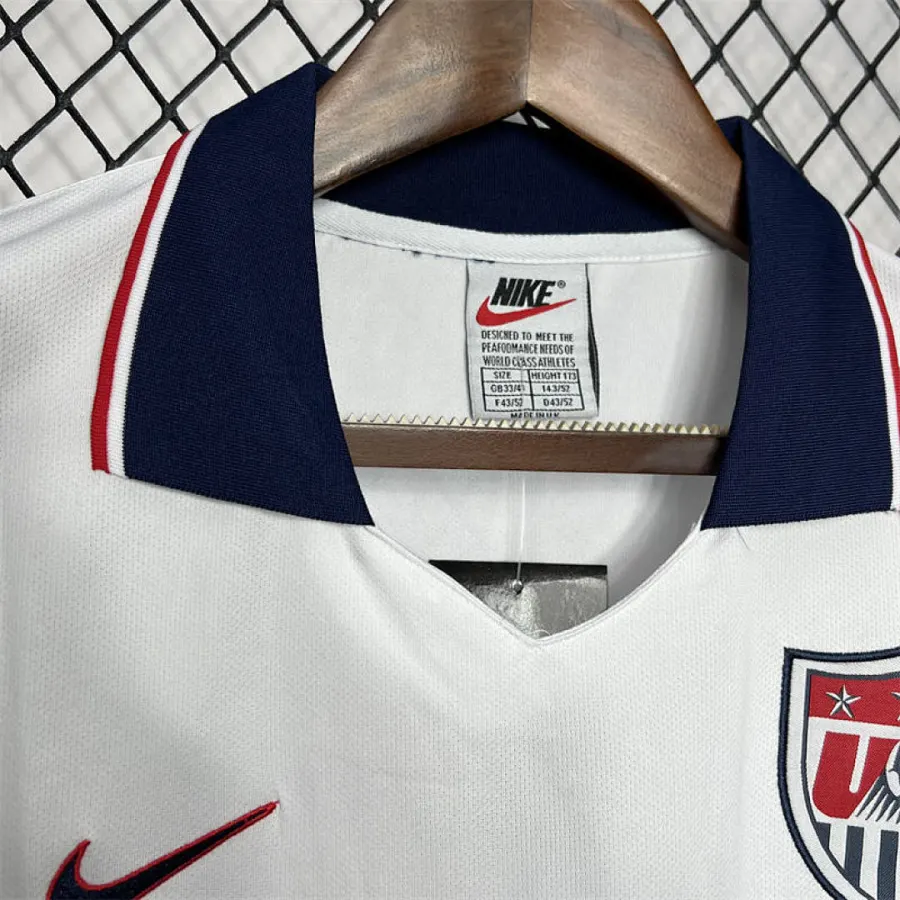 United States USA 1995 Home Retro Jersey