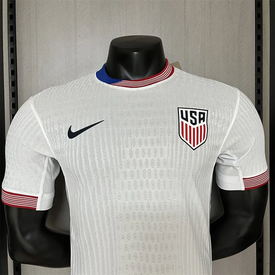 United States 24 25 USA Home Jersey Player Version