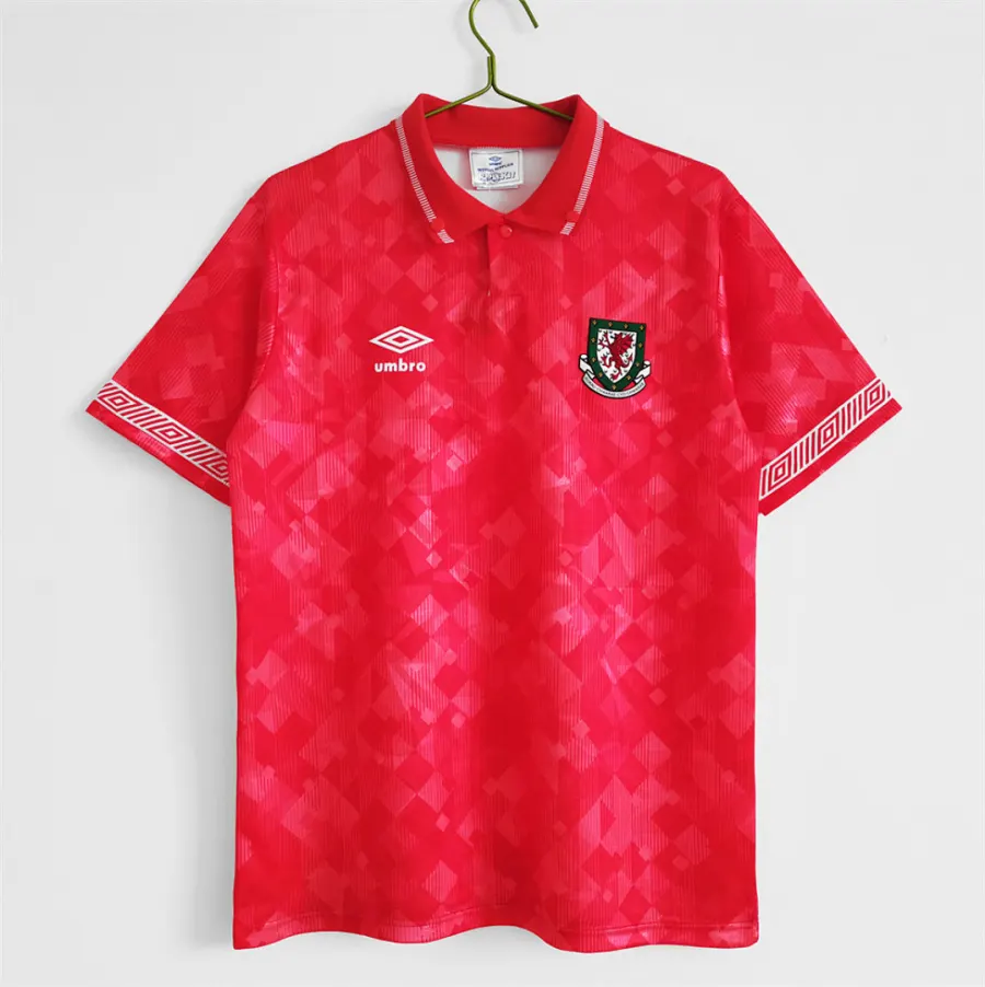 Wales Retro 1990 92 Wales home S XXL